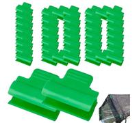 Garden Clips for Netting | 100-piece Plant Clips,Heavy Duty Support Tools Accessories Bracket Replacement for Outdoor Shade Indoor Farm Grow