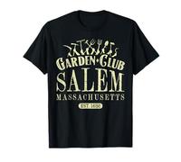 Garden Club Salem Massachusetts Vintage Distressed Gardening T-Shirt