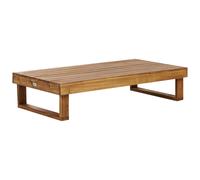 Garden Coffee Table MARETTIMO 60 cm 110 cm Certified Acacia Wood Brown