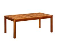 vidaXL Solid Acacia Wood Garden Coffee Table Wooden Porch End Side Tea Table