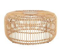 Beliani Coffee Table Randazzo Rattan Light Brown