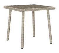 Garden Coffee Table Rectangular Poly Rattan Patio Table vidaXL