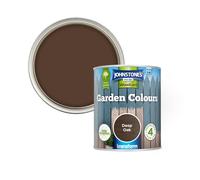 Garden Colours, Deep Oak, Fade-Resisting, Easy to Apply, Long-Lasting Colour and Protection, 8m2 Coverage per Tin, 1L