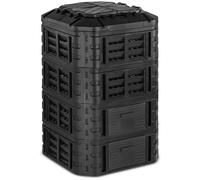 Garden Compost Bin 1,120 L - Garden Composters by Hillvert Black