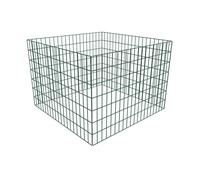 Garden Composter Bin Powder Coated Steel Outdoor Compost Waste Container