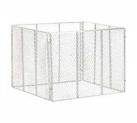 Garden Composter Galvanised Iron Compost Bin 100x100x77/85x85x70 cm vidaXL