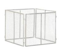 Garden Composter Silver 85x85x70 cm Galvanised Iron Heavy-Duty Large Compost Bin