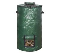 Garden Composting Solution - PE Reusable Container, Eco Friendly Yard Bag, Foldable Waste Rack | Large Barrel Broken Barrel,Durable Fermentation Storage Basket, Outdoor Gardening