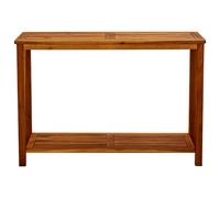 Garden Console Table Side Table Hallway Console Table Solid Acacia Wood vidaXL