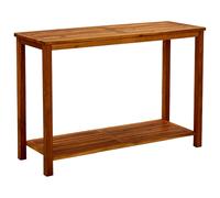 Garden Console Table Side Table Hallway Console Table Solid Acacia Wood vidaXL
