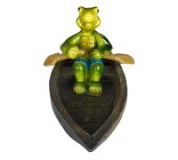 Garden Courtyard Water Fun Floating Figurines Pool Simulation Decorations Pond Frog Series Stork Ornament (One Size)