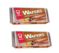 Garden Cream Wafers Biscuit Chocolate Flavour 200g (Pack of 2)