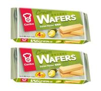 Garden Cream Wafers Biscuit Durian Flavour 200g (Pack of 2)