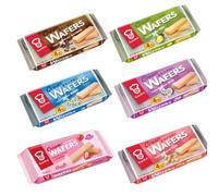 Garden Cream Wafers Biscuits Snacks 200g 嘉頓奶油威化 (6 Packs with 6 Assorted Flavours)