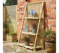 Garden Creations Plant Stand - 1800 x 900 x 500mm - Natural Timber - Rowlinson