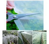 Garden ct Protection Netting - Fine Mesh Grow Tunnel for Vegetables Fruits and Flowers - Anti-Bird and Pest Barrier for Healthy Plants White