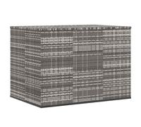 Garden Cushion Box PE Rattan Patio Storage Box Multi Colours/Sizes vidaXL