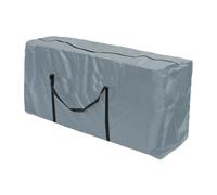 Garden Cushion Storage Bag 210D Oxford Grey 122x39x55cm | 210D Oxford fabric storage bag with 122x39x55cm dimensions protects garden cushions from rain and dust.