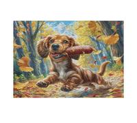 Garden Cute Poodle 300 Piece Jigsaw Puzzle for Adults Teens Splendid Celestial Critters Jigsaw Post Exam Relaxation Challenging Design Great Gift for Students Stress Reliever 300 PCS