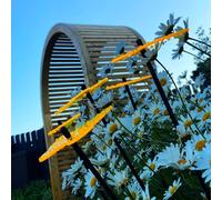 Garden Décor Ornaments Set of 5 'Gatekeeper Butterflies'