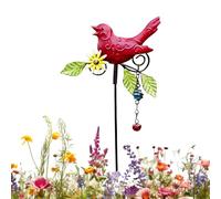 Garden Decor Stakes - Weatherproof, Easy Installation - Decorative Metal Bird Panel for Garden | For Pot, Indoor, Nature, Balconies, Mass, Lawn, Outdoor, Garden