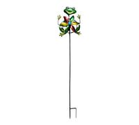 Garden Decor Windmill Stakes Pinwheel Sculpture for Backyard Lawn | Yard Art Windmill Pinwheels Sculptures Ornament Decorative Weatherproof Metal Stake
