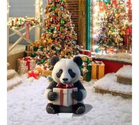 Garden Decorations Christmas Panda Ground Piles Inserted Into The Art Garden Decorated With Colorful Christmas Pandas Decorate The Yard For