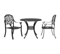 Garden Dining Set Outdoor Dining Set Table and Chair Cast Aluminium vidaXL