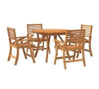 Garden Dining Set Outdoor Dining Set Table and Chair Solid Wood Acacia vidaXL