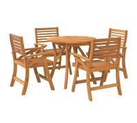 Garden Dining Set Outdoor Dining Set Table and Chair Solid Wood Acacia vidaXL