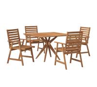 Garden Dining Set Outdoor Dining Set Table and Chair Solid Wood Acacia vidaXL