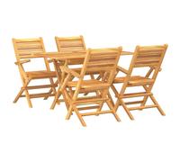 Garden Dining Set Outdoor Dinner Set Patio Seating Solid Wood Teak vidaXL