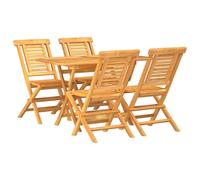 Garden Dining Set Outdoor Dinner Set Patio Seating Solid Wood Teak vidaXL