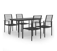 Garden Dining Set Patio Furniture Outdoor Table and Chairs 5/7 Piece vidaXL
