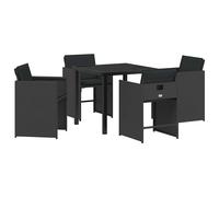 Garden Dining Set Poly Rattan Outdoor Furniture Patio Terrace Modern vidaXL