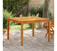 Garden Table Balcony Outdoor Table Dinning Table Solid Acacia Wood vidaXL
