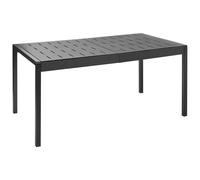 Garden Dining Table BARTICA 154 cm 84 cm Black