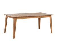 Garden Dining Table FORNELLI 180 cm 90 cm Acacia Wood Brown