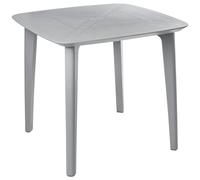 Garden Dining Table SORICO 86 cm 86 cm Grey