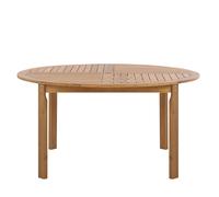 Acacia Garden Dining Table 150 cm Light Wood TOLVE
