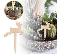 Garden DIY Wooden Hangs for Identification Handmade Crafting Supplies Versatile Lightweight Project Labels 10PCS (A, One Size)