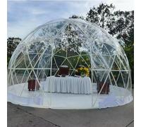 Garden Dome Bubble Tent, Greenhouse Igloo, Clear Shelter for 8-10 Person Backyard Patios, Canopy Gazebos Screen House Room Lean to