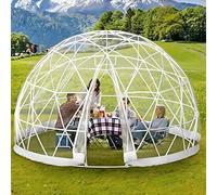 Garden Dome Igloo Bubble Tent House Outdoor 12ft/3.6m, Weatherproof Greenhouse Bubble Tent,Transparent Garden Dome House For Outdoor Relaxation & Party Even Transparent