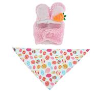 Garden Ducks Dresses | Funny Easter Scarf and Hat | Duck Hat Easter Bunny Hat for Garden Decor and Farm Outdoor Party