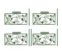 Garden Edging - Decorative Garden Edging Fencing | Stainless Garden Wire Fencing | Animal Barrier Small Fence Edging | No Digging Wire Fence for Panel A