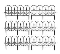 Garden Edging Fence, Garden Edging Fence - 6 Piece Detachable Garden Tree Fence, Flexible Weatherproof Garden Decoration