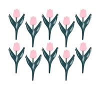 Garden Edging | Flower-Shaped Decorative Artificial Fence,Landscape Edging Border - for Beds Outdoor Retaining Yard Mulch Patio Grass Plant Pool