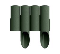 Garden Palisade Border Edging Lawn Edge Cellfast Wood Texture Weatherproof Solid