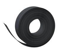 (black, 50 x 0.15 m) vidaXL Garden Edging Patio Lawn Edging Garden Border Rolls 5 pcs Polyethylene