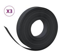 Garden Edging Patio Lawn Edging Garden Border Rolls 5 pcs Polyethylene vidaXL